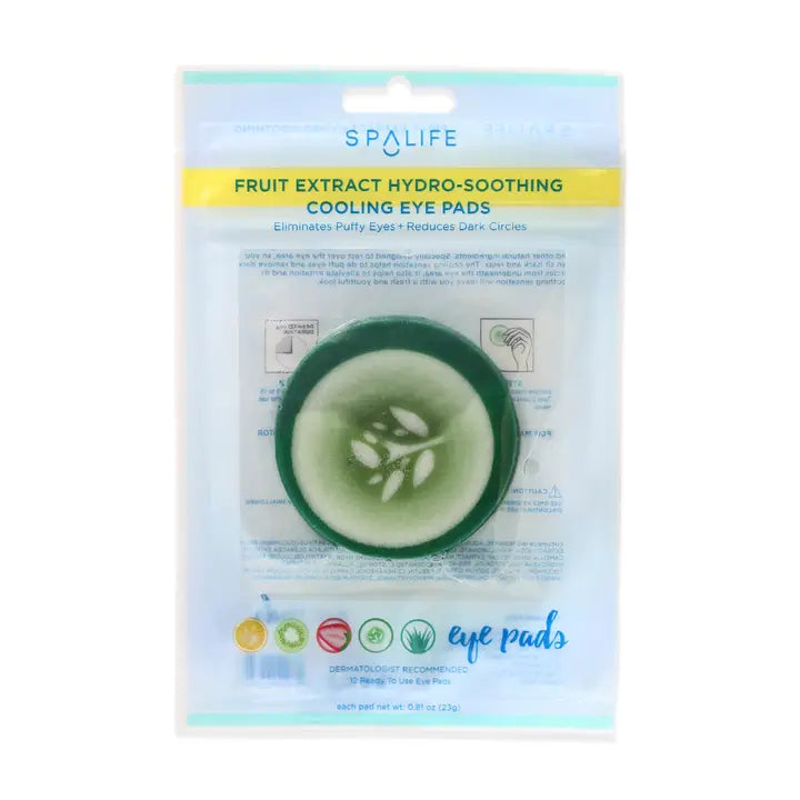 Cucumber Hydro-Soothing Spa, Cooling Eye Pads – Local Lather Refillery ...