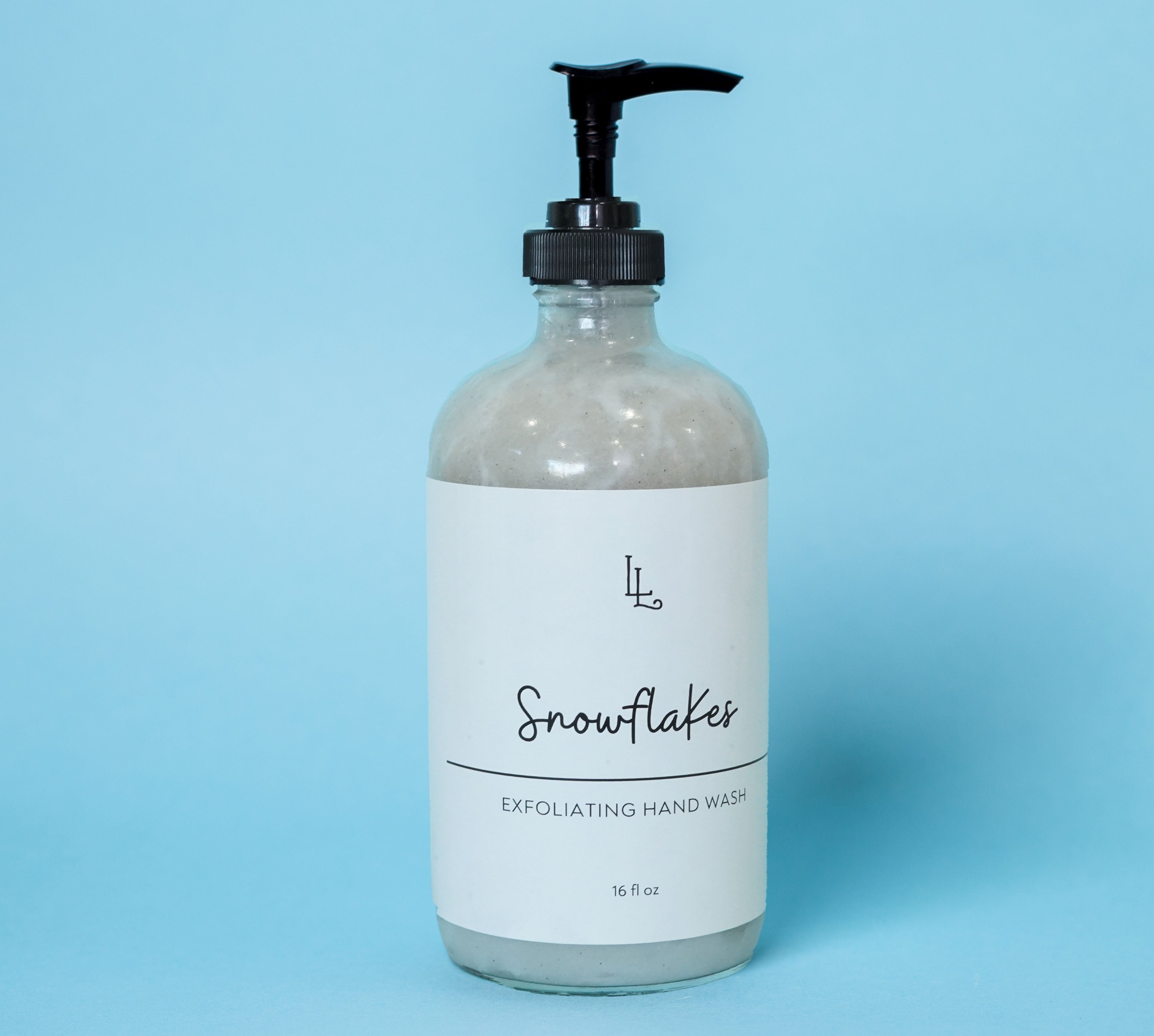 Snowflakes Exfoliating Hand Wash – Local Lather Refillery & Soap Shop