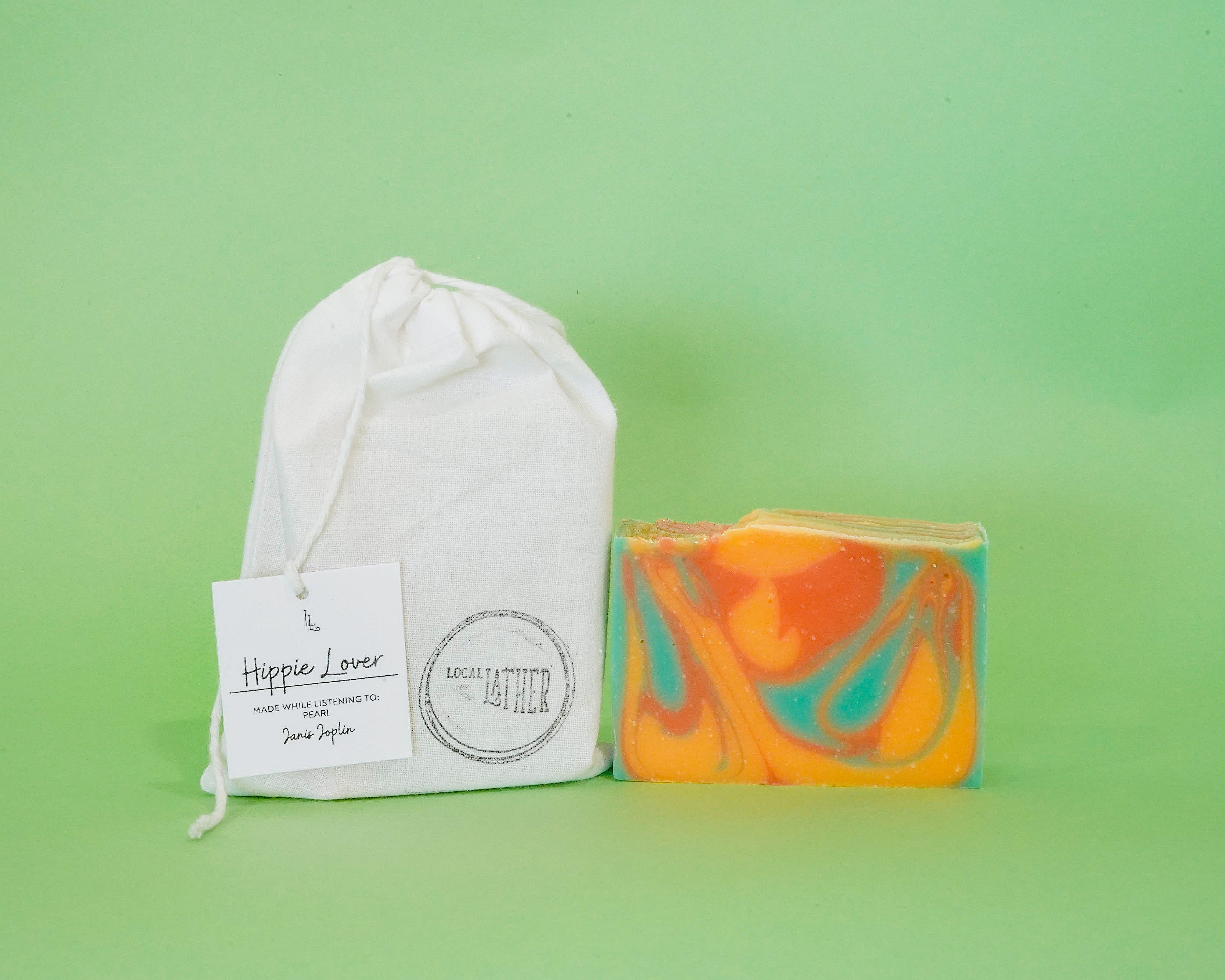 Hippie Lover Bar Soap – Local Lather Refillery & Soap Shop