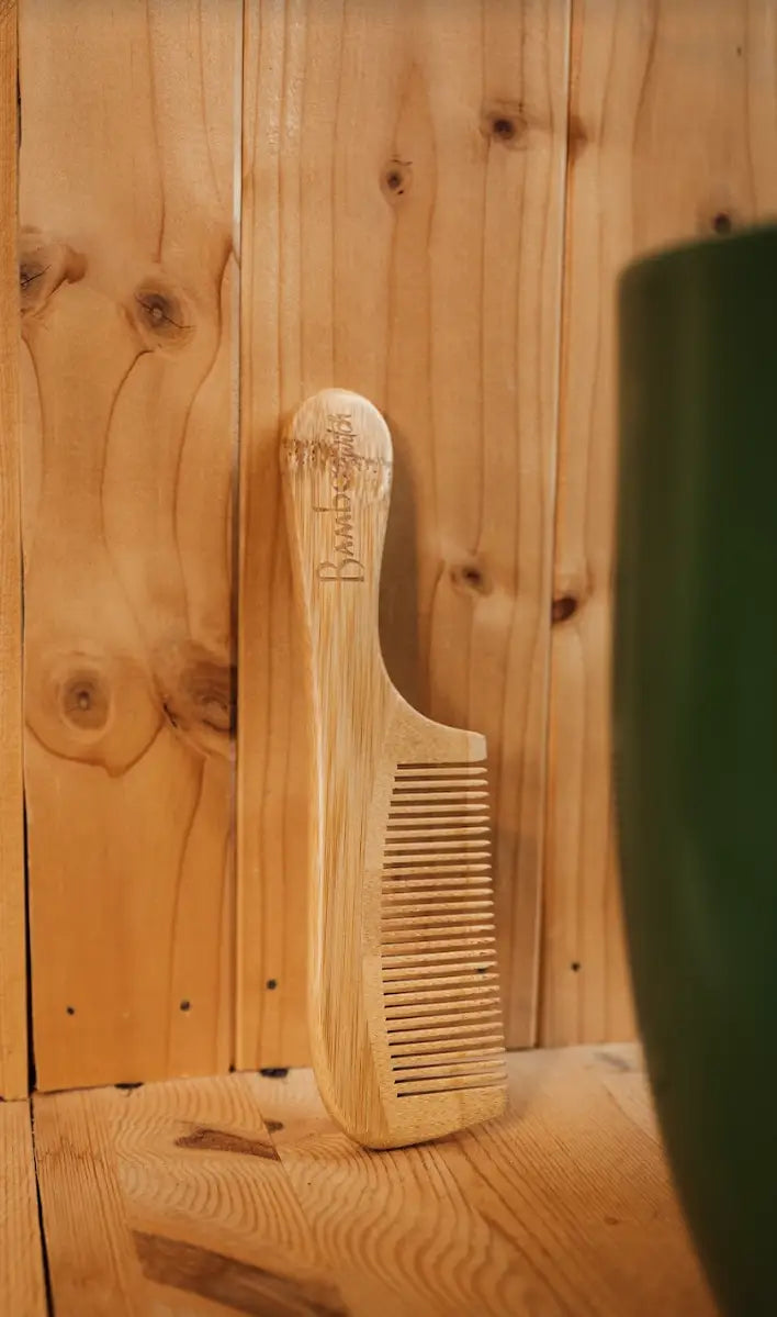 Bamboo Long Handled Comb – Local Lather Refillery & Soap Shop